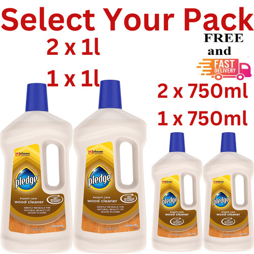 Pledge wood floor - cleaner,