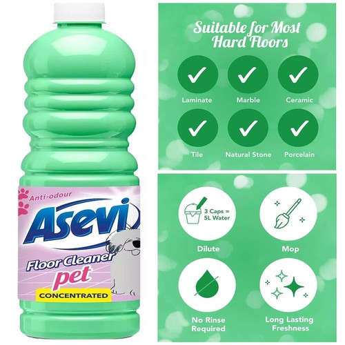 Asevi pet floor cleaner - pet,