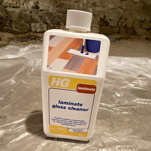 Laminate gloss cleaner - hg,
